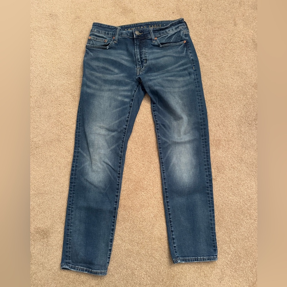 American Eagle Men’s Slim Straight Jeans 30x30 Next Level Flex